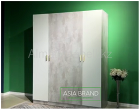 Гигант шкаф 4Д (цемент) Азия Бренд